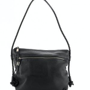 Authentic pebble leather Gucci black tote